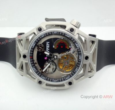 Knockoff Hublot Techframe Ferrari Tourbillon Titanium Watch for Sale